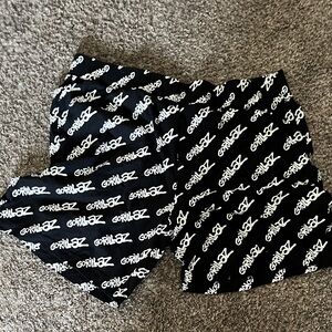 H&M Black and White Men's Athletic Shorts